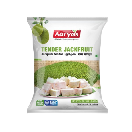 Buy Aaryas Frozen Tender Jackfruit 400g online at the best price from FAIRMART.