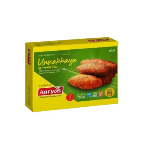 Buy Aaryas Frozen Unnakkaya 350g online at the best price from FAIRMART.