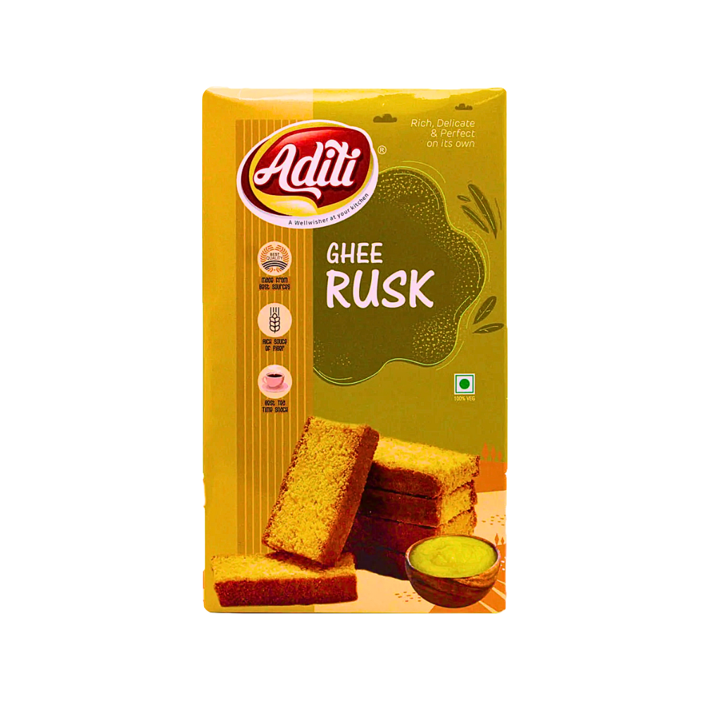 Aditi Ghee Rusk 400g