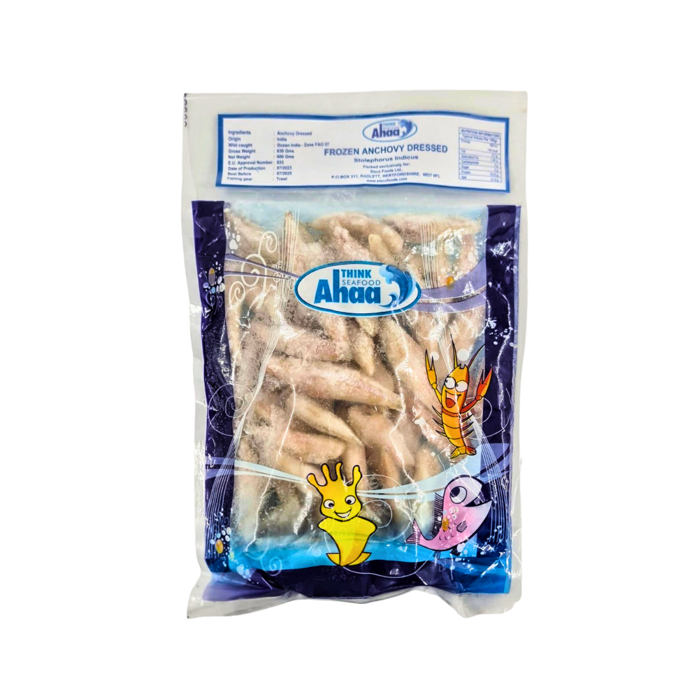 Ahaa Frozen Anchovy Dressed 600g
