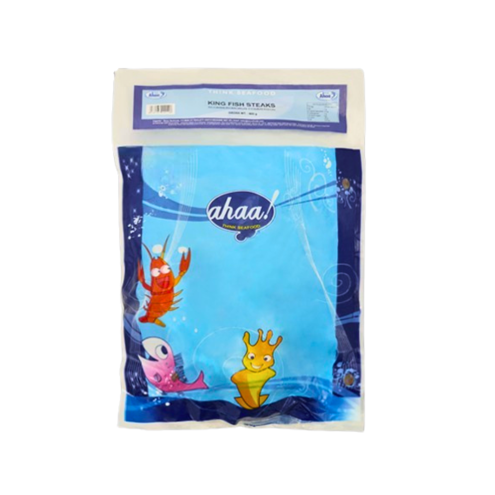 Ahaa Frozen King Fish Steaks 500g
