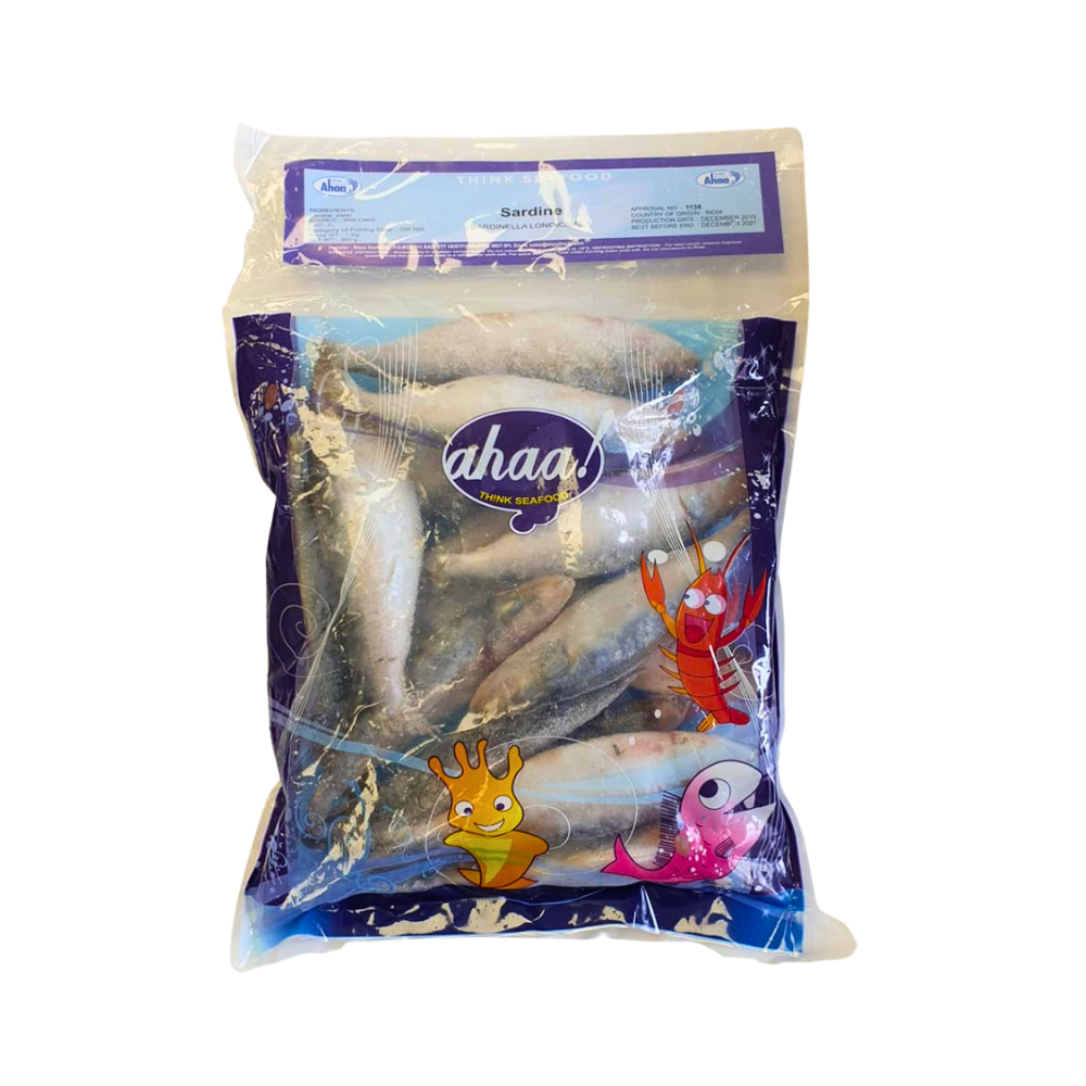 Ahaa Frozen Sardine Dressed 600g