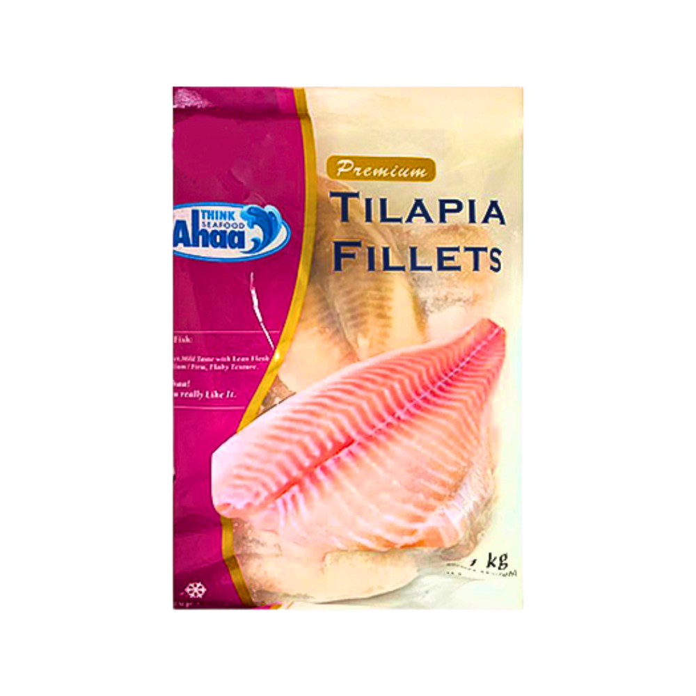 Ahaa Frozen Tilapia Fillet 1kg