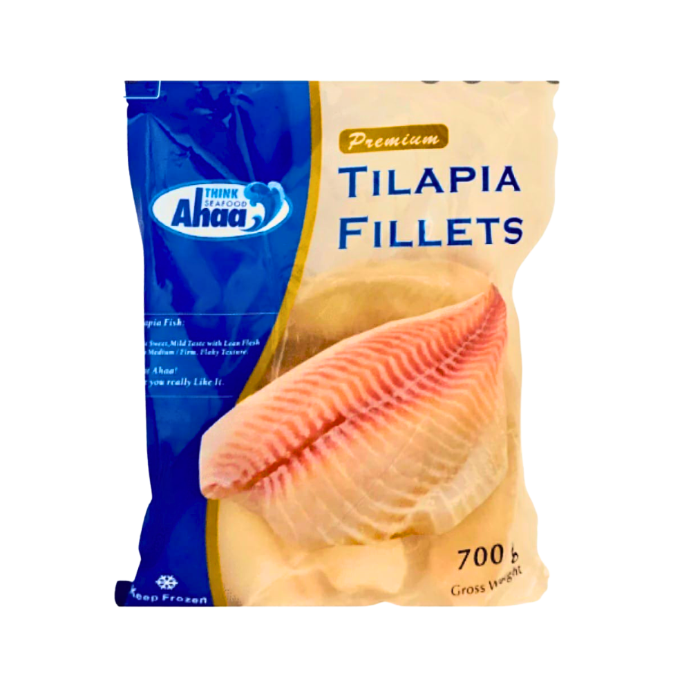 Ahaa Frozen Tilapia Fillets 700g