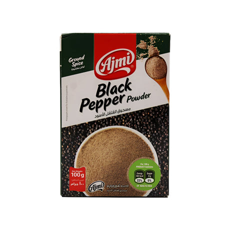 Buy Ajmi Black Pepper Powder 100g online at the best price from FAIRMART.