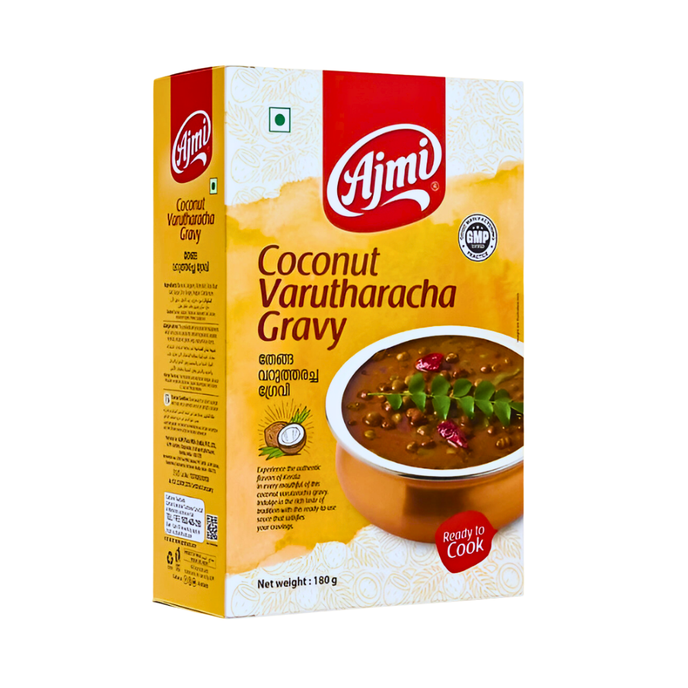 Buy Ajmi Coconut Varuthara Gravy Mix 180g online at the best price from FAIRMART