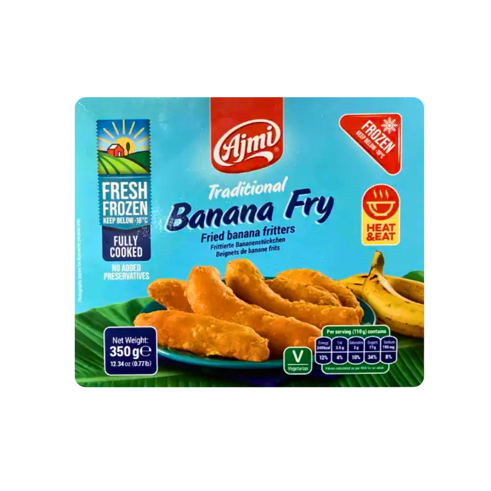Buy Ajmi Frozen Banana Fry 350g online at the best price from FAIRMART