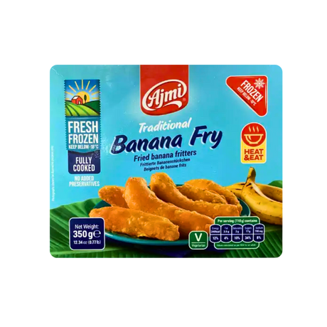Buy Ajmi Frozen Banana Fry 350g online at the best price from FAIRMART