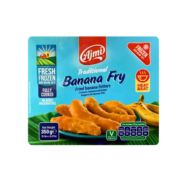 Buy Ajmi Frozen Banana Fry 350g online at the best price from FAIRMART