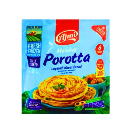 Buy Ajmi Frozen Malabar Porotta 330g online at the best price from FAIRMART.