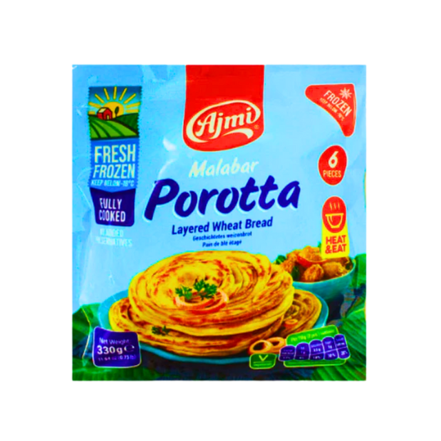 Buy Ajmi Frozen Malabar Porotta 330g online at the best price from FAIRMART.