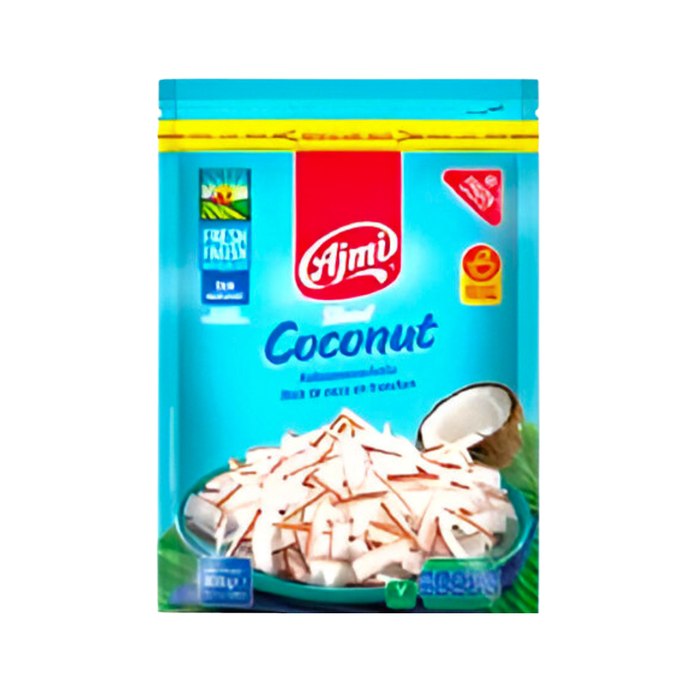 Buy Ajmi Frozen Sliced Coconut 400g online at the best price from FAIRMART.