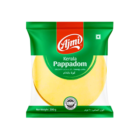 Buy Ajmi Pappadam 200g online at the best price from FAIRMART.