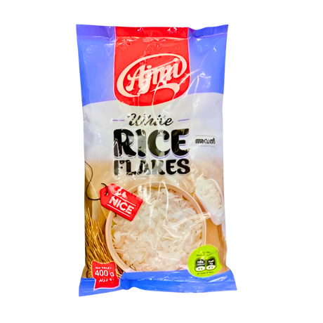 Buy Ajmi Rice Flakes White 400g online at the best price from FAIRMART.