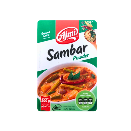 Buy Ajmi Sambar Powder 200g online at the best price from FAIRMART.