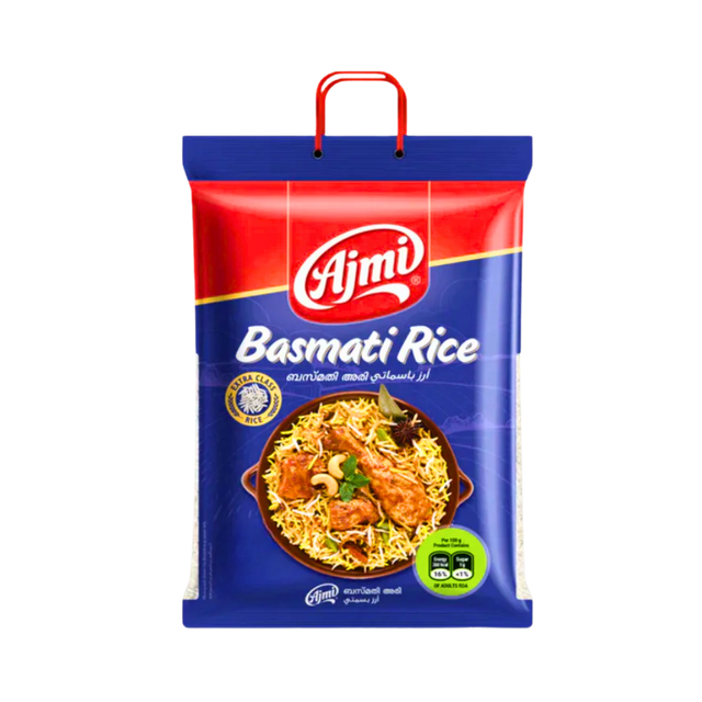 Buy Ajmi Sella Basmati Rice 5kg online at the best price from FAIRMART.