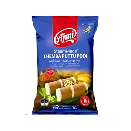 Buy Ajmi Steam Made Chemba Puttu Podi 1kg online at the best price from FAIRMART.