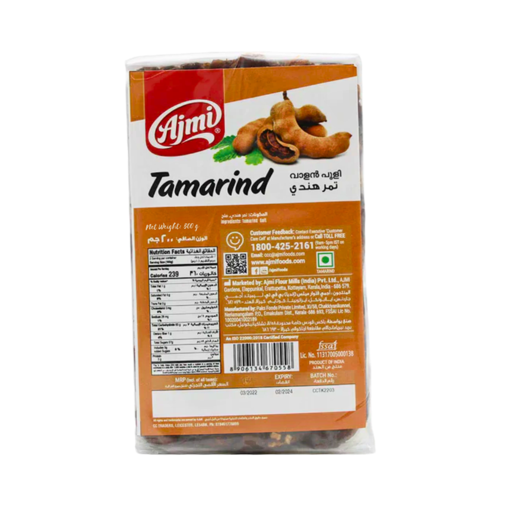 Buy Ajmi Tamarind 500g online at the best price from FAIRMART.