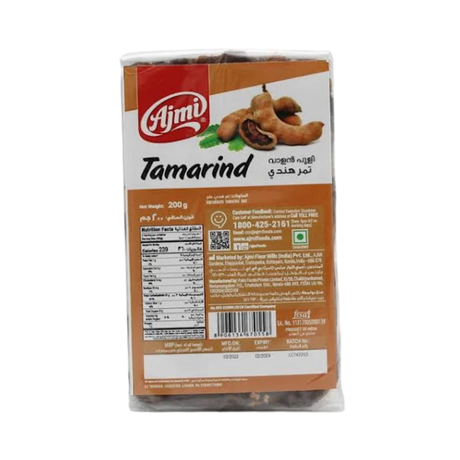 Buy Ajmi Tamarind Slab 200g online at the best price from FAIRMART.