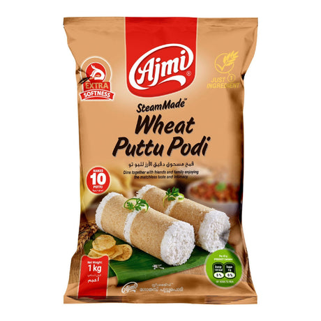 Buy Ajmi Wheat Puttupodi 1kg Online in Fairmart UK