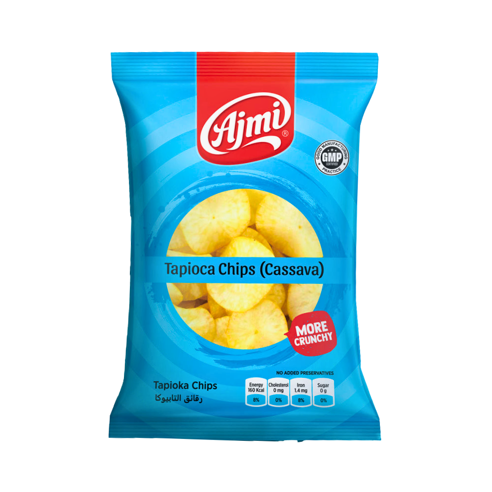 Buy Ajmi tapioca chips 150g online at the best price from FAIRMART.