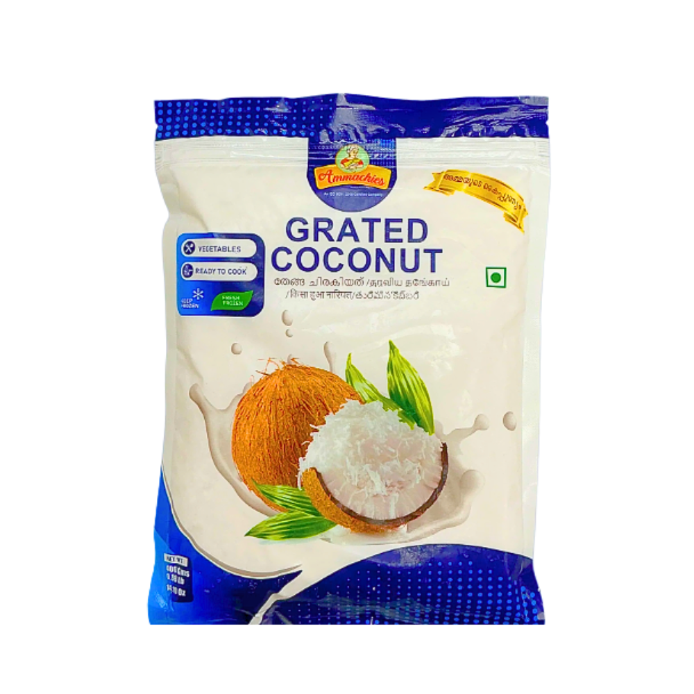 Buy Ammachies Frozen Grated Coconut 400g  online at the best price from FAIRMART.