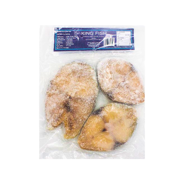 Buy Aqua Feast Frozen King fish Steak 500g  online at the best price from FAIRMART.