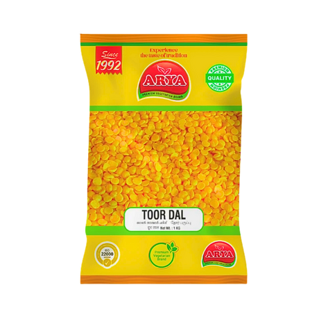 Buy Arya Foods Toor Dal 1kg  online at the best price from FAIRMART.