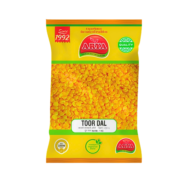Buy Arya Foods Toor Dal 1kg  online at the best price from FAIRMART.