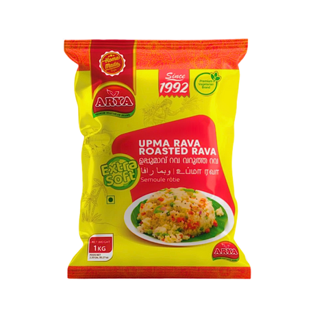 Buy Arya Foods Upma Rava 1kg  online at the best price from FAIRMART.