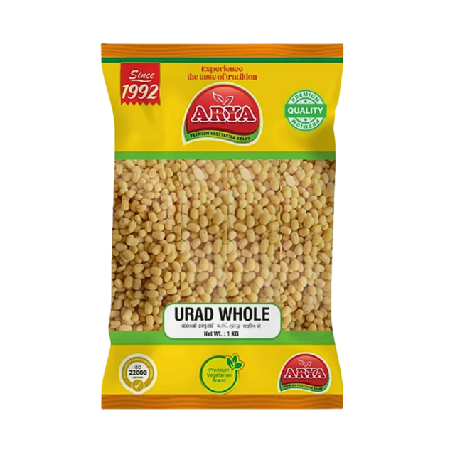 Buy Arya Foods Urad Whole 1kg  online at the best price from FAIRMART.
