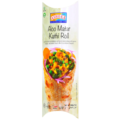 Ashoka Frozen Aloo Matar Kathi Roll 200g