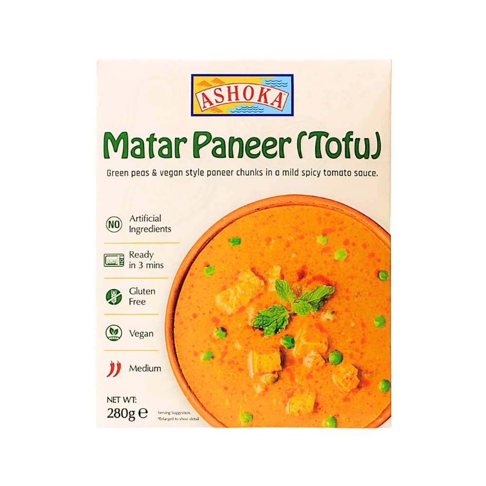 Ashoka RTE Matar Paneer (Tofu) 280g