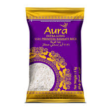 Buy Aura 1121 Basmati Rice 5kg Online in Fairmart UK