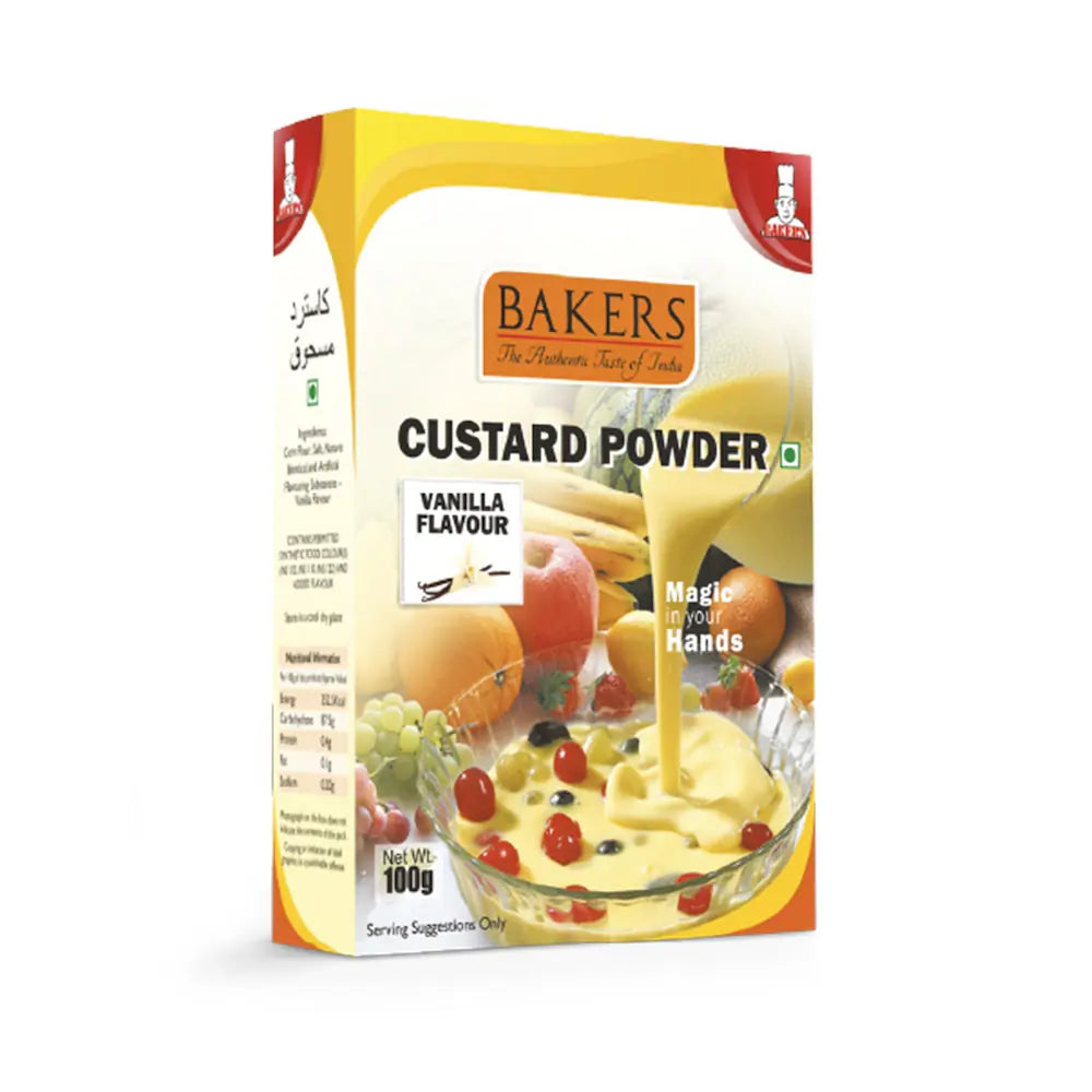 Bakers Custard Powder Vanila 100g