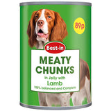 Best In Meaty Chunks In Jelly With Lamb 400g