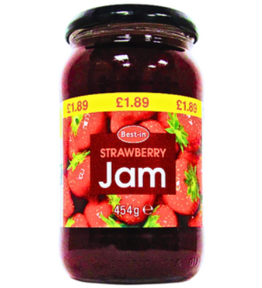 Best In Strawberry Jam 454g