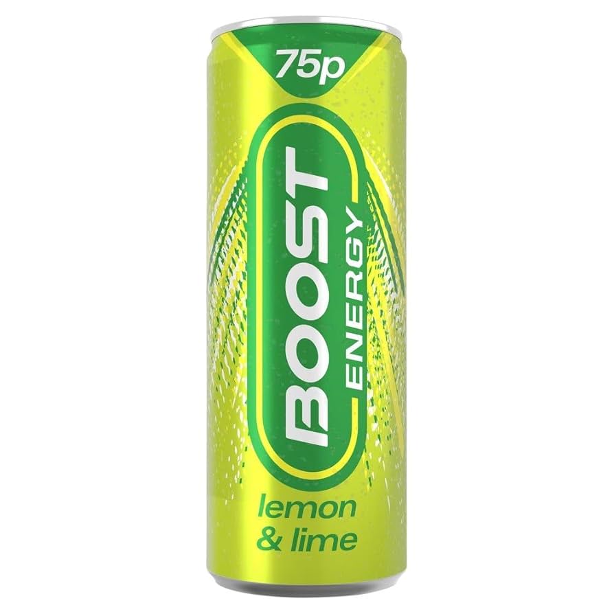 Boost Energy Lemon & Lime 250ml
