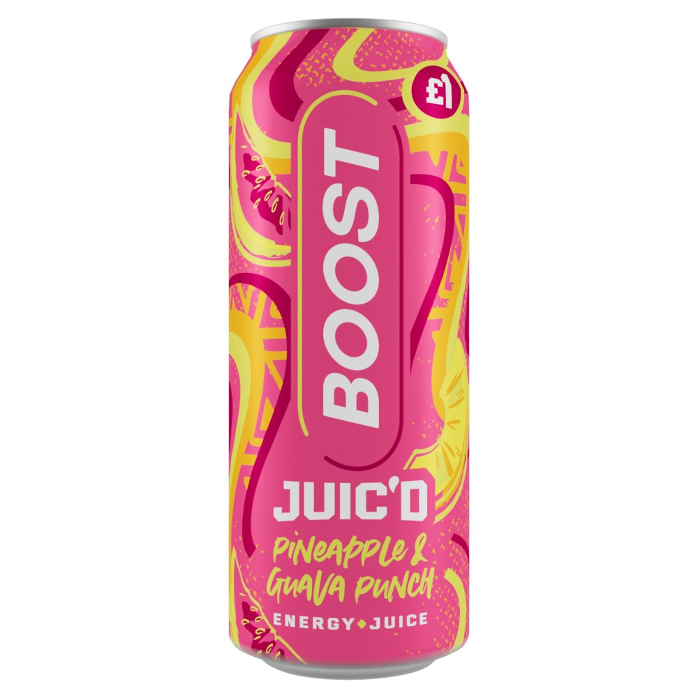 Boost Energy Pineapple & Guava Punch 500ml