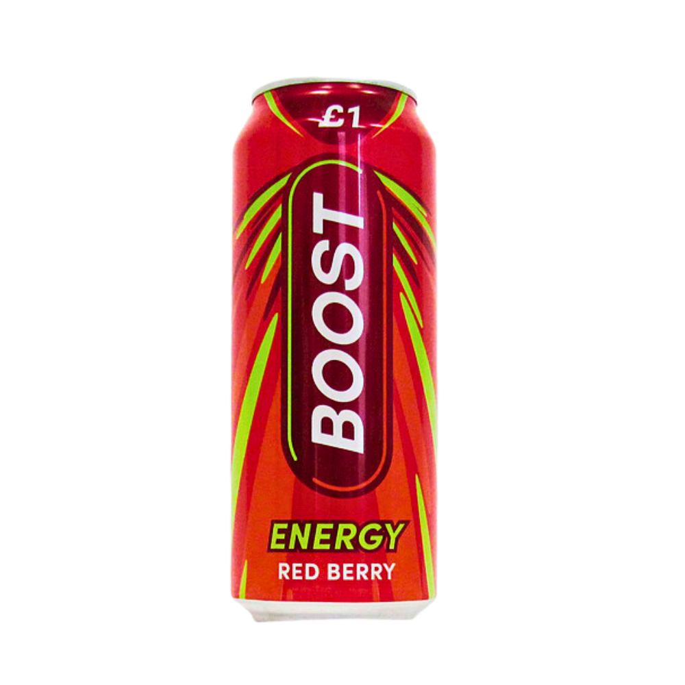 Boost Energy Red Berry 500ml