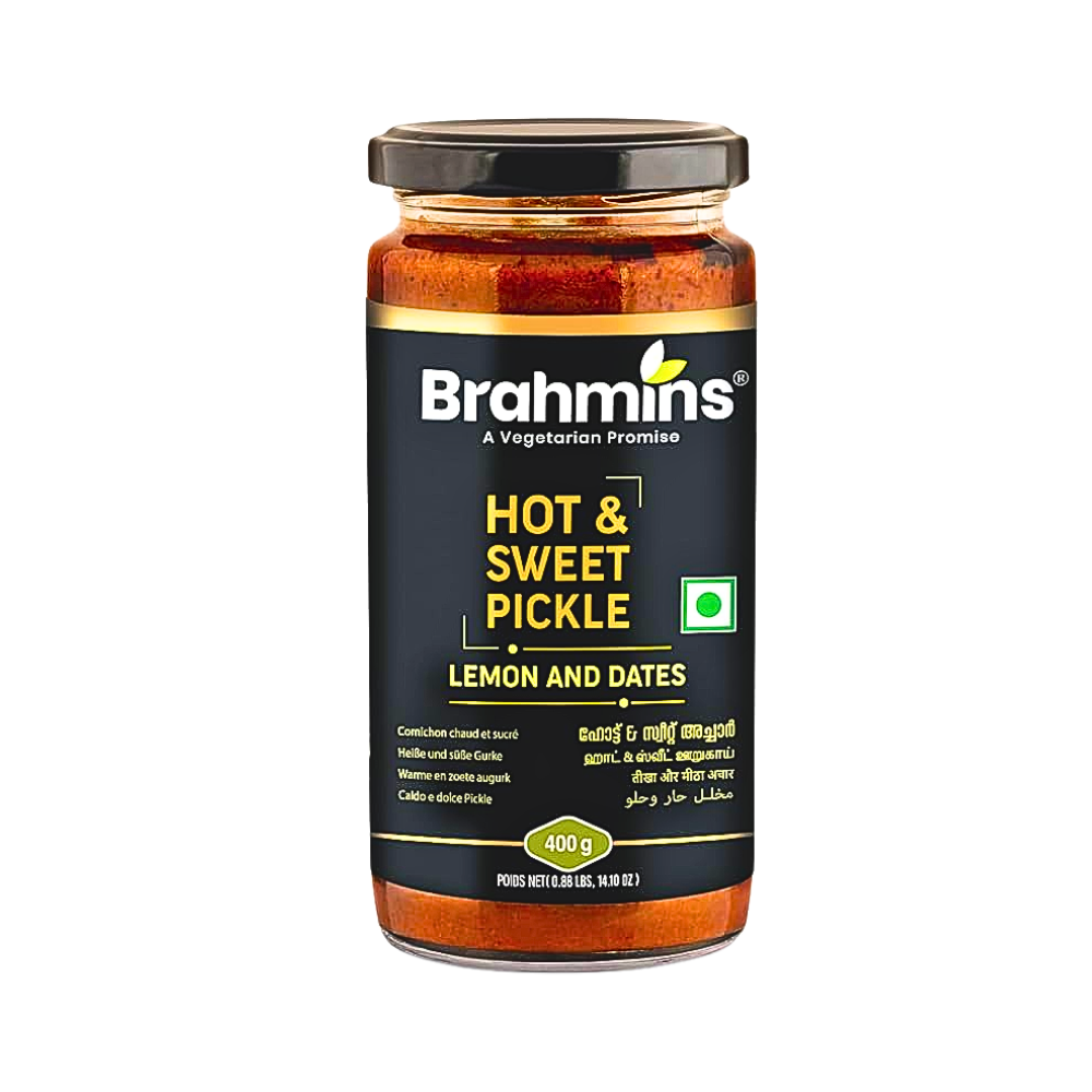 Brahmins Hot & Sweet Pickle 400g