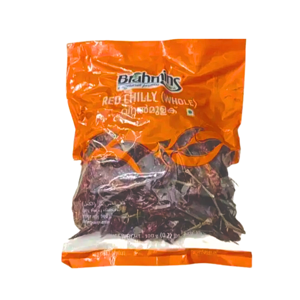 Brahmins Red Chilli Whole 100g