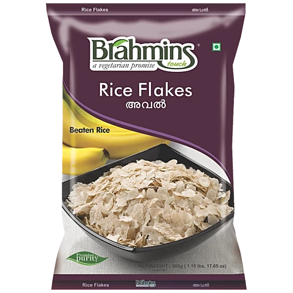 Brahmins Red Rice Flakes (Aval) 500g