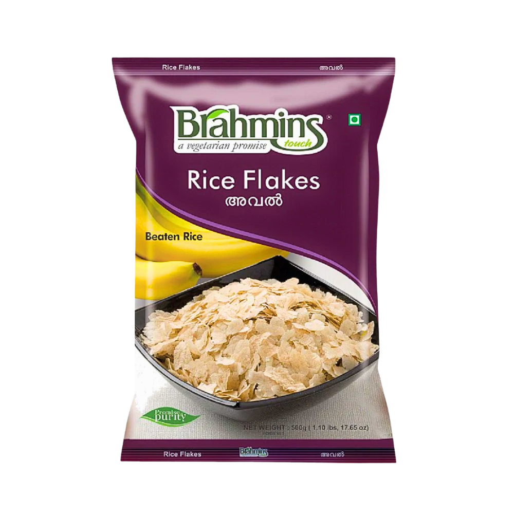 Brahmins White Rice Flakes 500g