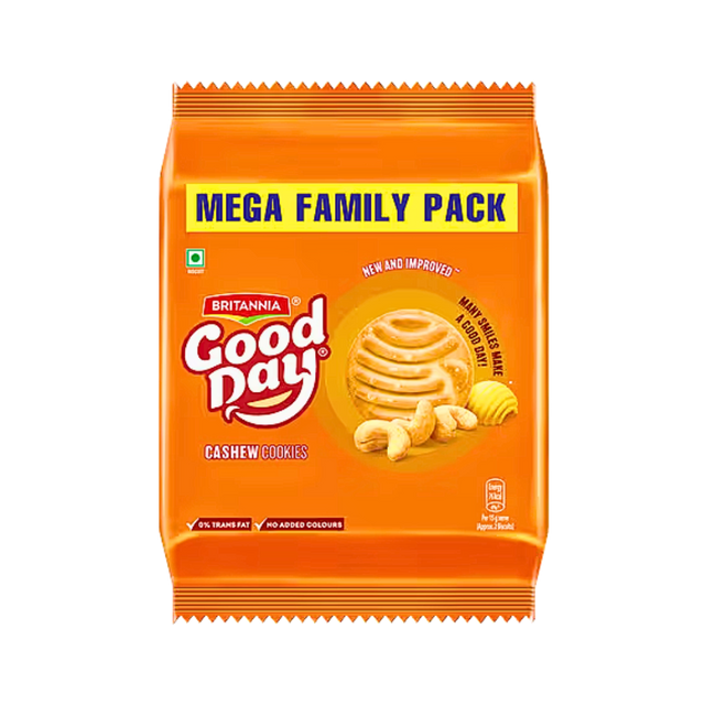 Buy Britannia Good Day Cashew Cookies (8X81g) 648g  online at the best price from FAIRMART.