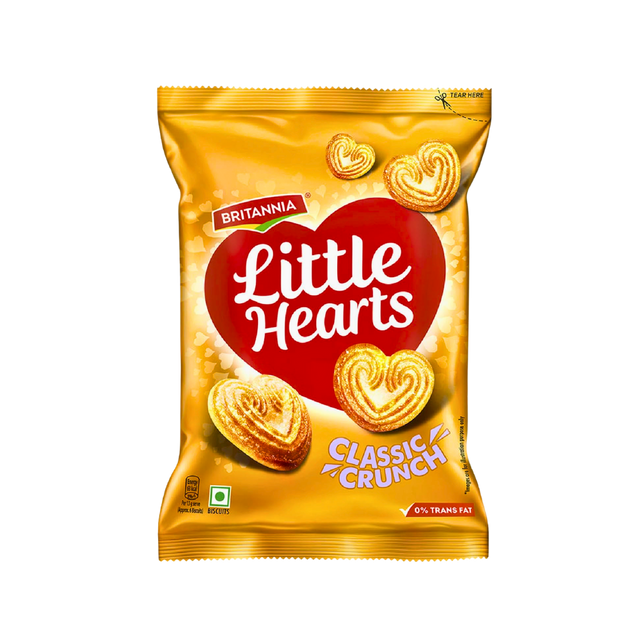 Buy Britannia Little Hearts Biscuits 75g  online at the best price from FAIRMART.