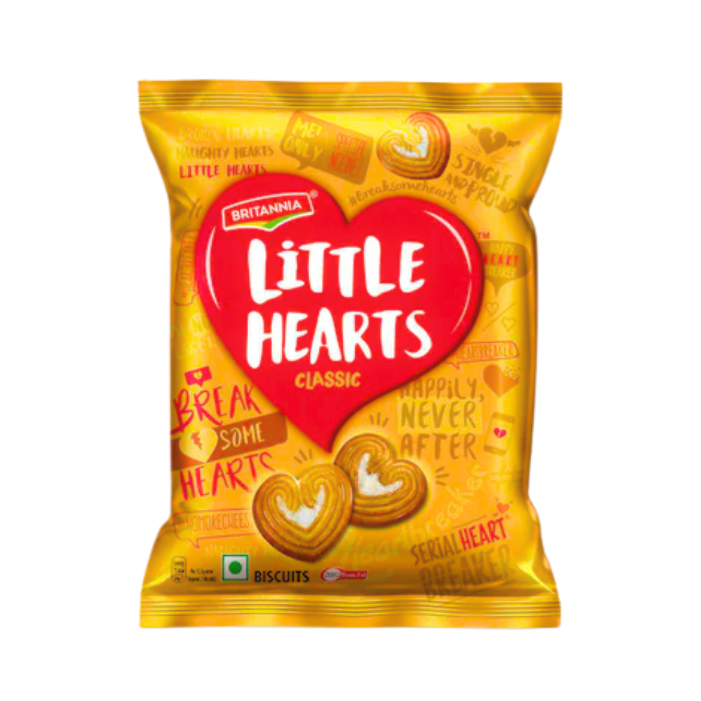 Britannia Little Hearts Classic Biscuits 26g