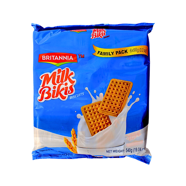 Buy Britannia Milk Bikis Biscuit Family Pack 540g  online at the best price from FAIRMART.