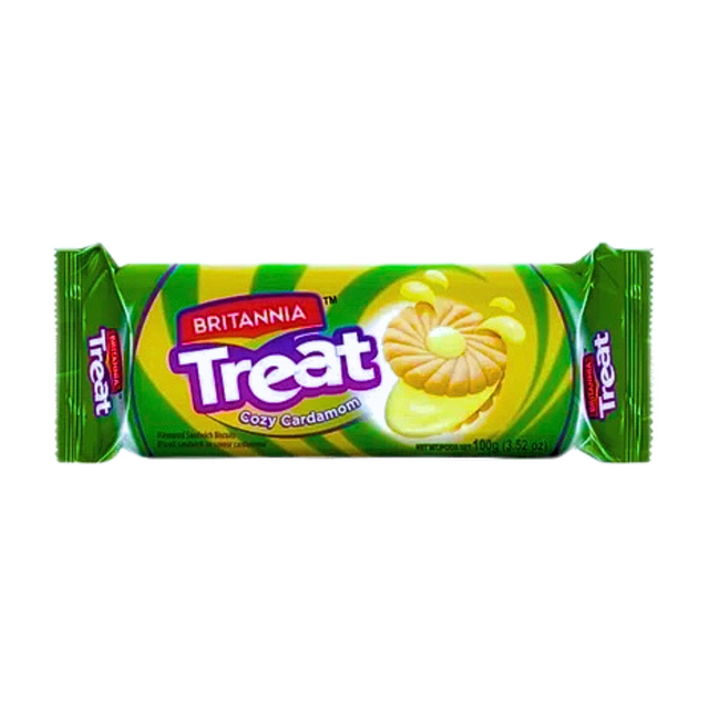Buy Britannia Treat Fruit Cream Cardamom 100g  online at the best price from FAIRMART.