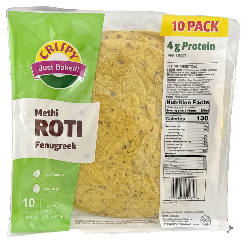 Crispy Frozen Methi Roti 500g